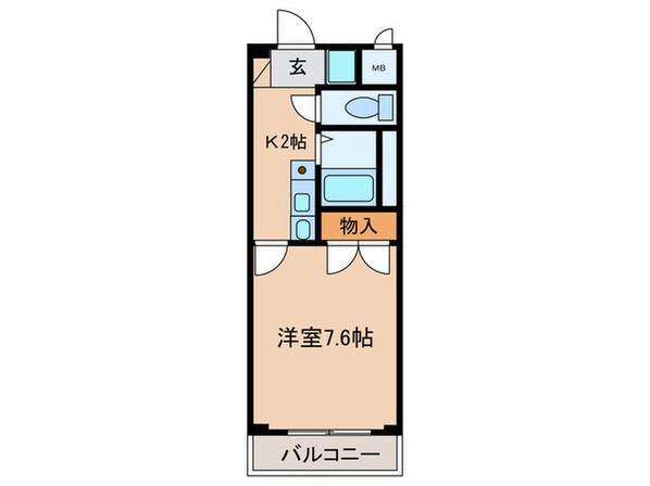 グレイスコートの物件間取画像